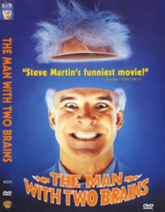 Film - Komedie Muž s dvěma mozky - Steve Martin cover
