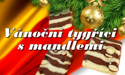 RECEPTY | Vánoční tygříci s mandlemi